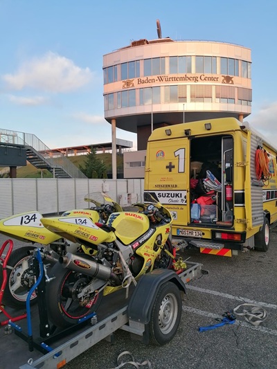 #134 mit vollem Gepäck